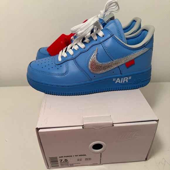 Nike Air Force 1 Off-White MCA Size 7.5 - Picture 2 of 7
